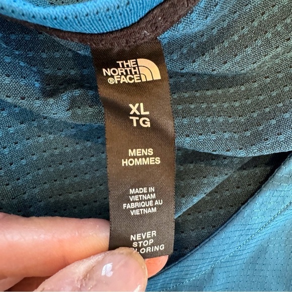 The North Face Tank Top, Blue, XL - Picture 4 of 6
